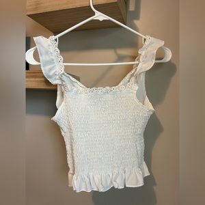 White tank top